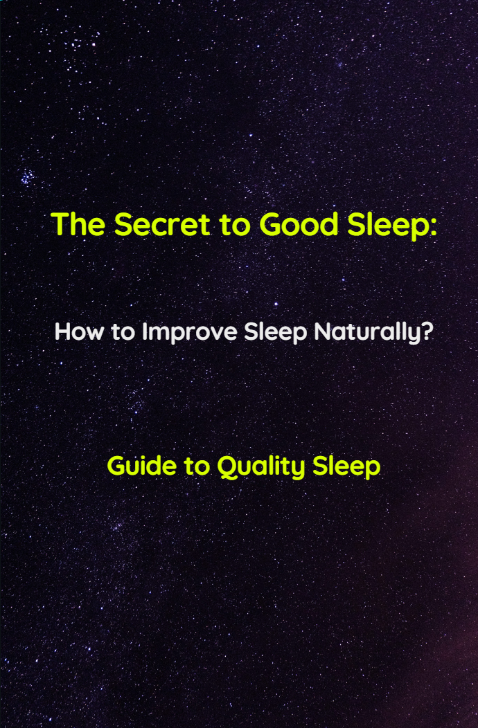 book for better and more beautiful sleep